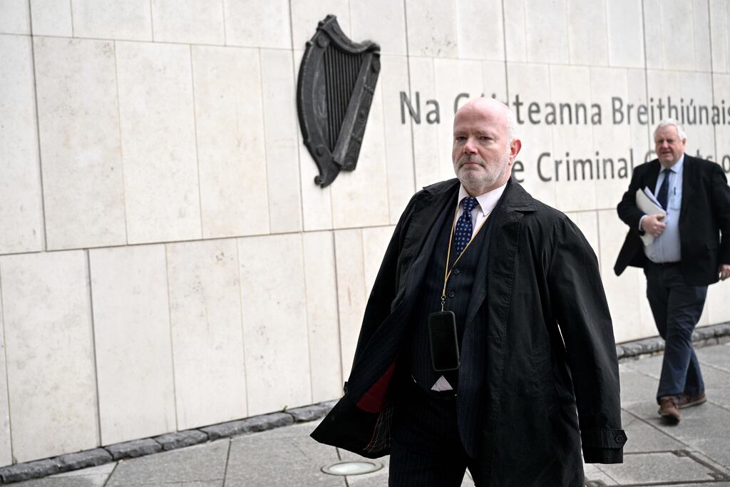 Gerard O’Brien was convicted last month of sexually assaulting six men in the 1990s. He was appointed as a Circuit Court judge in 2014. Photograph: Bryan Meade