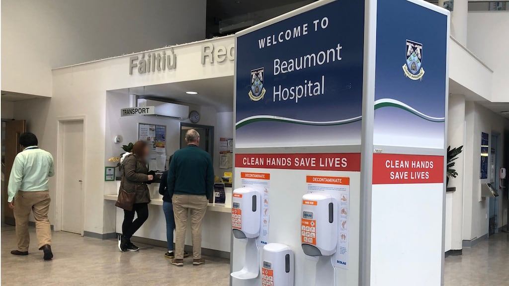 Beaumont Hospital in Dublin. Photograph: Alan Betson