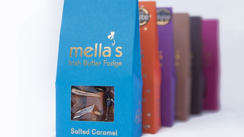 Mella’s fudge: available in six flavours including new additions salted caramel and dark chocolate.