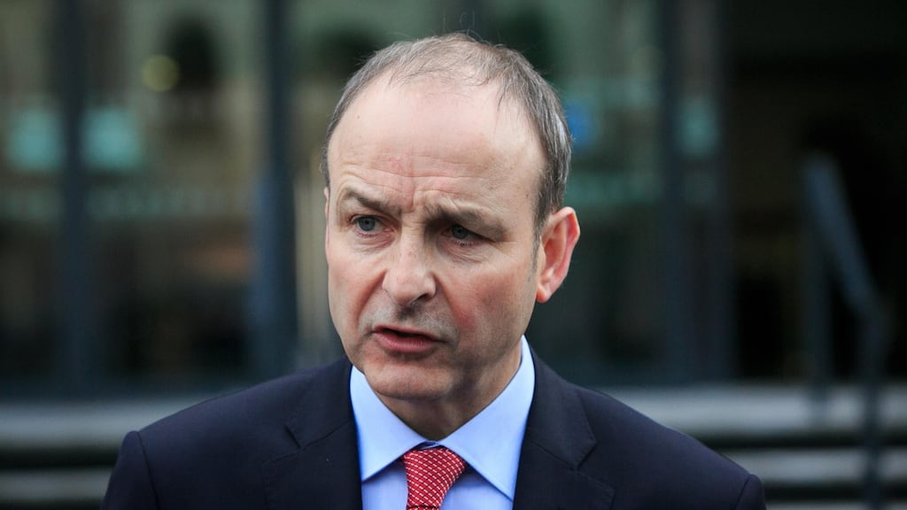 Donegal councillors have written to Micheál Martin to express concerns about entering coalition with Fine Gael. File photo: Gareth Chaney Collins
