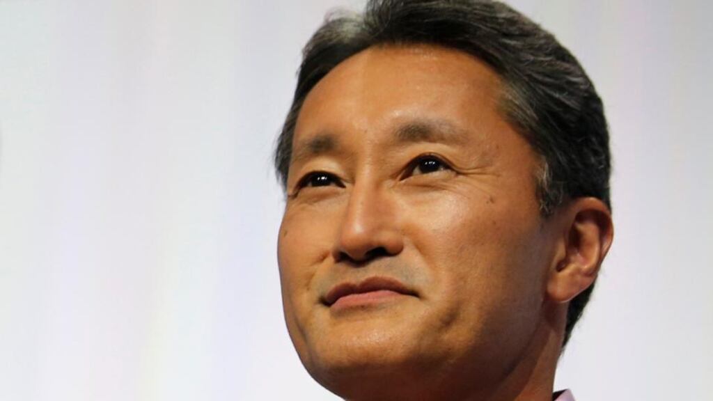 Sony  president and chief executive officer Kazuo Hirail: Sony’s numbers underline the challenges facing Kazuo Hirai, who took up the helm of Sony in April last year.  Photograph: Fabrizio Bensch/Reuters