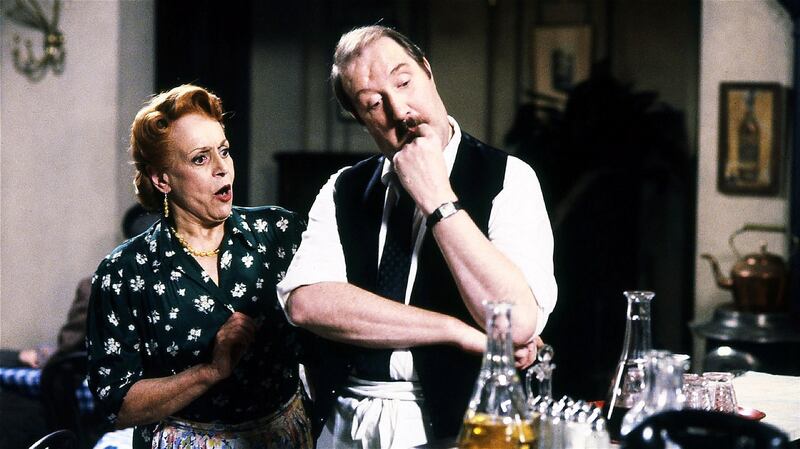 Good moaning: Carmen Silvera and Gordon Kaye in ‘Allo ‘Allo!