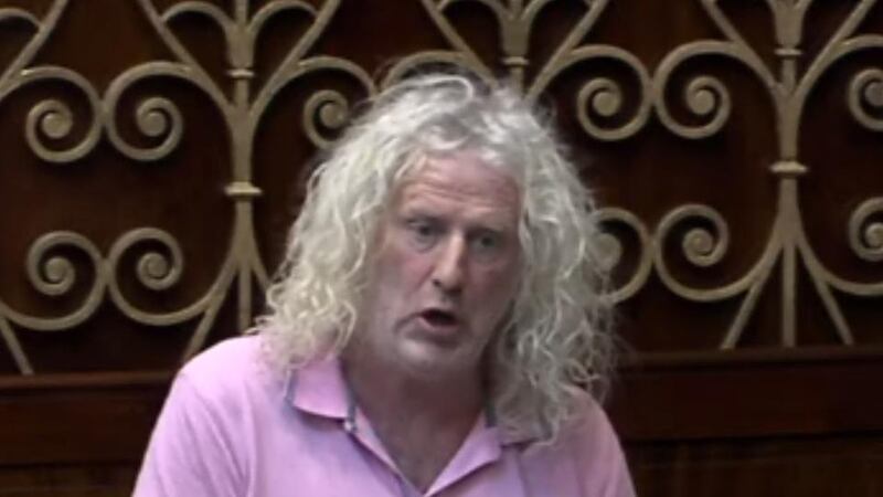 TD Mick Wallace said he was “flabbergasted” by the suggestion of a Dáil dress code in 2011.