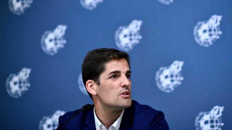 Spain’s newly appointed head coach Robert Moreno was Luis Enrique’s assistant before taking over as temporary head coach back in March. Photograph:   Oscar Del Pozo/AFP/Getty Images