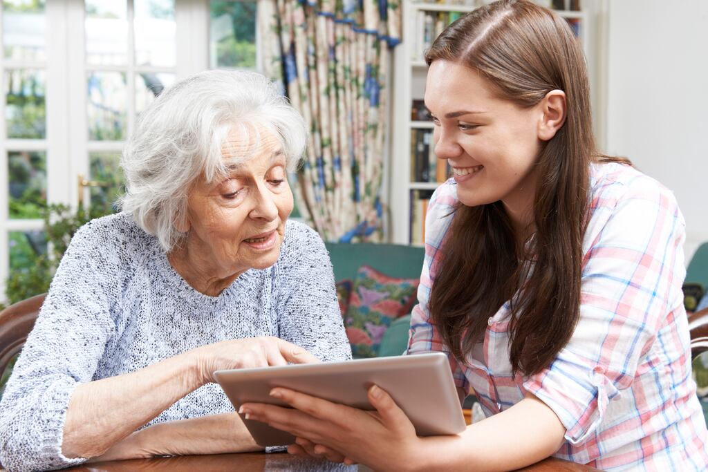 Age Action estimates that more than half, 56%, of over 75-year-olds do not use the internet. Photograph: iStock