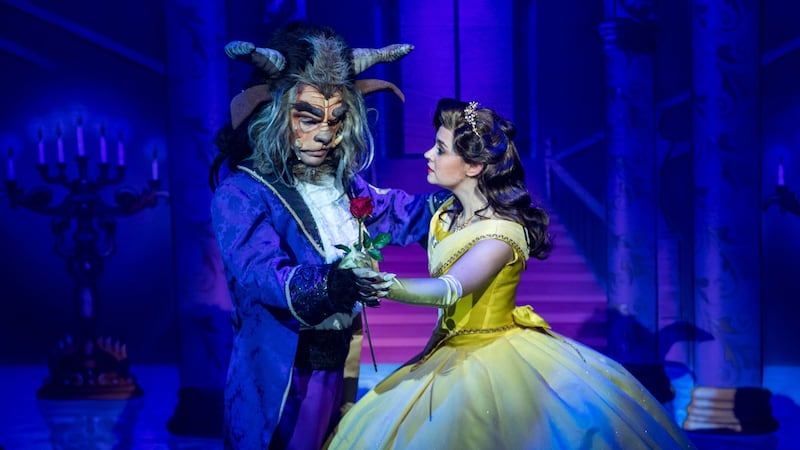 Beauty and the Beast: Georgia Lennon and Ben Richards make a credible and touching pairing