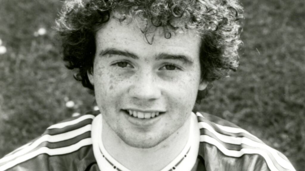 Adrian Doherty of Manchester United in 1990 in Manchester, England. Photograph: Manchester United FC/Getty Images