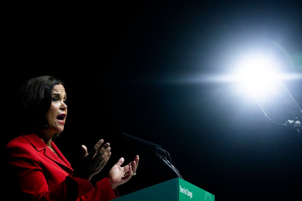Mary Lou McDonald said she was 'profoundly shocked' to learn that a former Sinn Féin councillor Jonathan Dowdall was involved in criminality. Photograph: Tom Honan