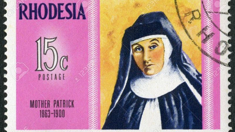 Mother Patrick on a Rhodesia stamp in 1970.