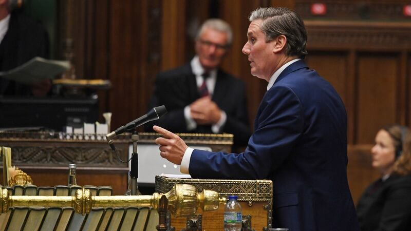 Labour leader Sir Keir Starmer: Lisa Nandy believes the party can learn from the experience of other centre-left parties. Photograph: UK Parliament/Jessica Taylor/PA