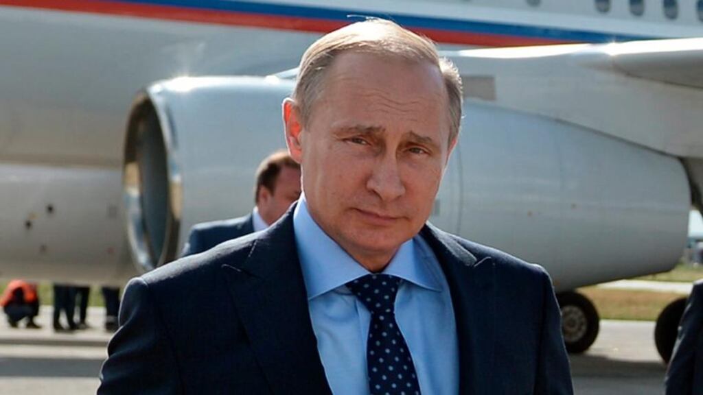 Russian president Vladimir Putin yesterday lambasted those who use the downing of a passenger jet in eastern Ukraine for “mercenary objectives”. Photograph: AP Photo/RIA-Novosti, Alexei Nikolsky