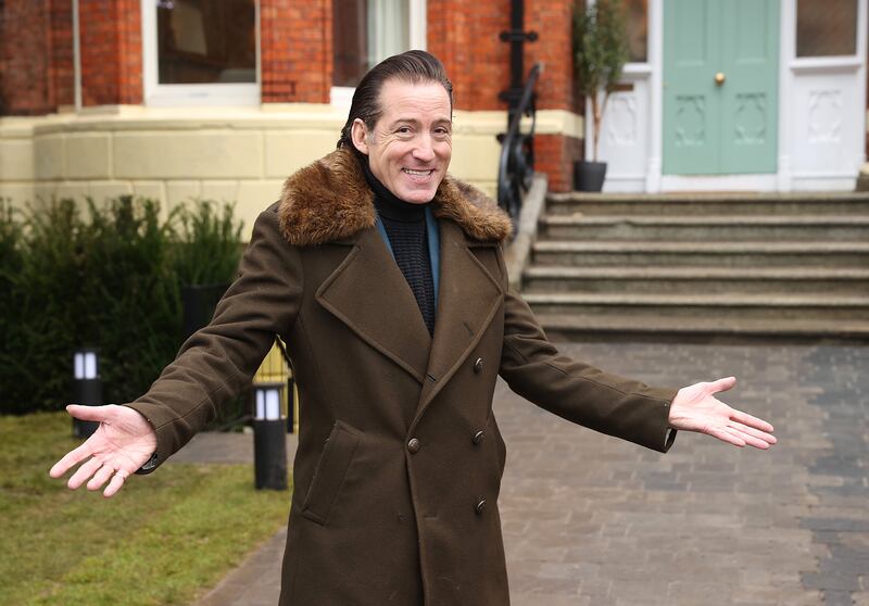 Julian Benson at the unveiling of the Julian Benson CF Foundation's Tranquility House in Dublin. Photograph: Brian McEvoy/PA