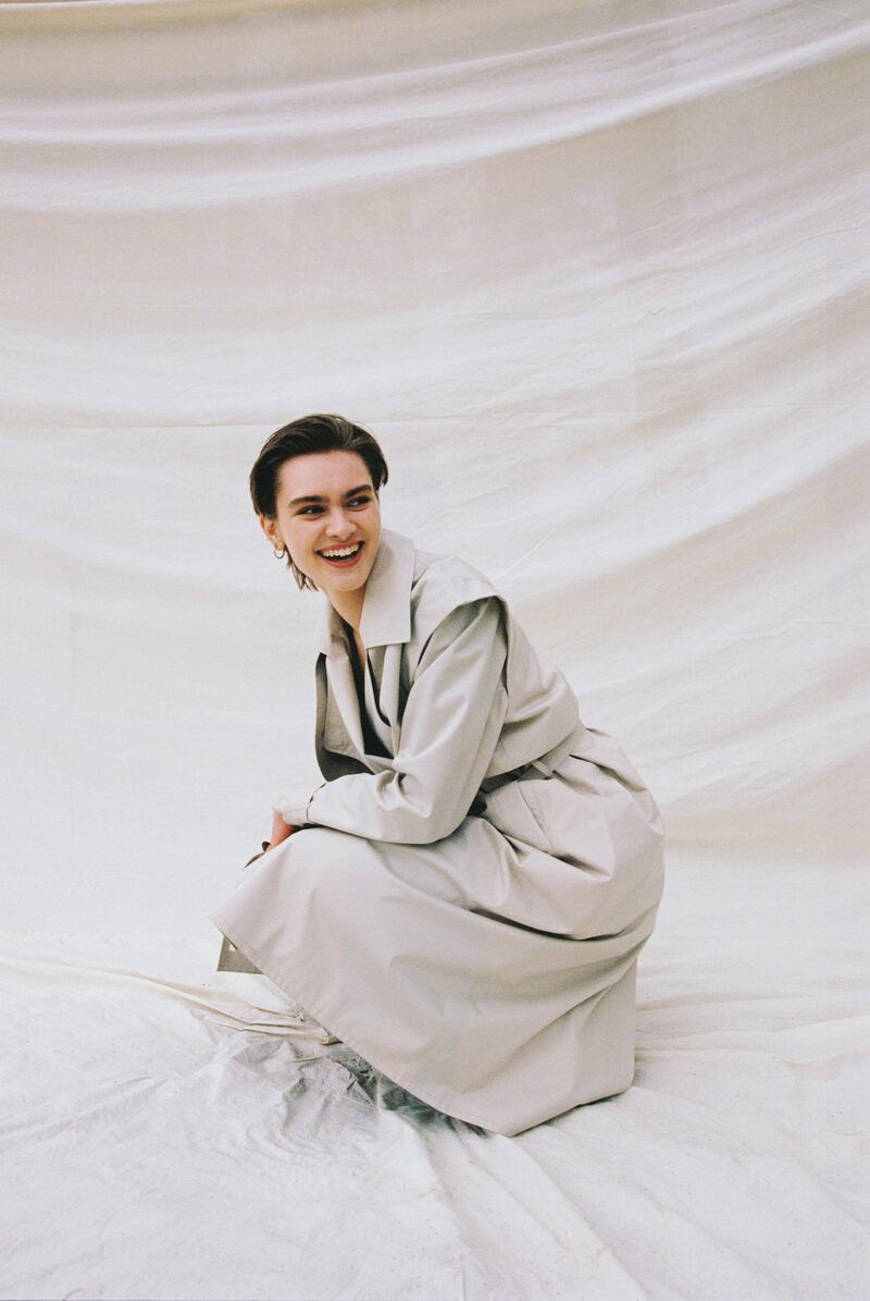 Sand trench coat, €429 from brgn.com