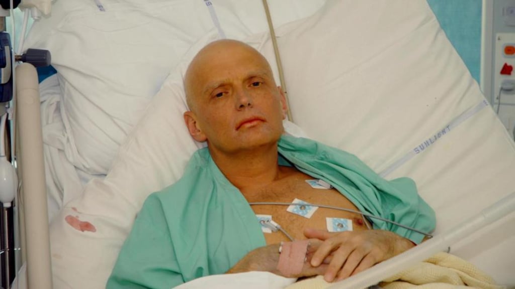 Alexander Litvinenko, 43, was poisoned with radioactive polonium-210 while drinking tea at the Millennium Hotel in London’s Grosvenor Square in 2006. Photograph: PA.