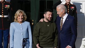 US will support Ukraine in pursuing ‘a just peace’ with Russia, Biden tells Zelenskiy