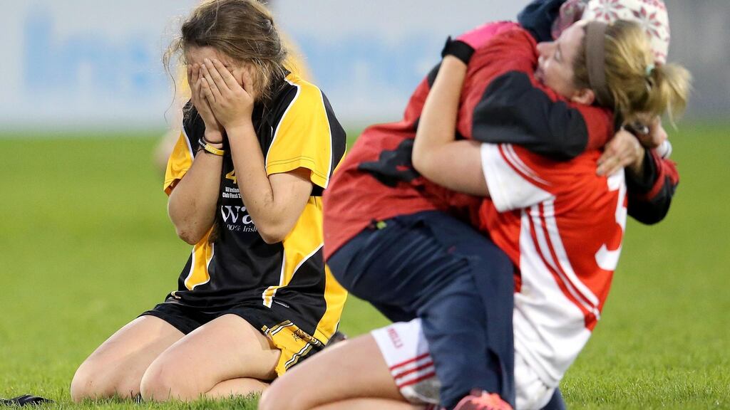 The delirium and dejection at full time. Photo: Inpho