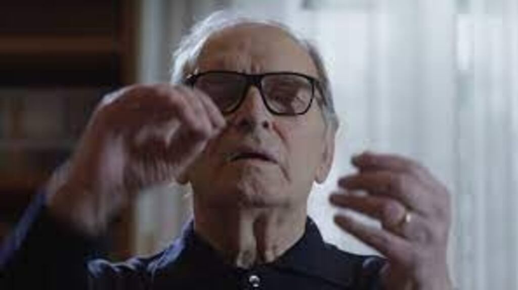 Many talking heads turn up in this documentary to pay homage to Ennio Morricone, the composer of more than 400 screen scores