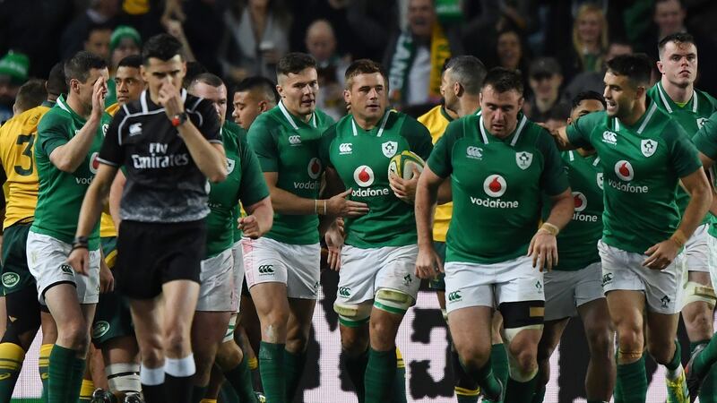 CJ Stander played every minute of the series for Ireland. Photograph: PA