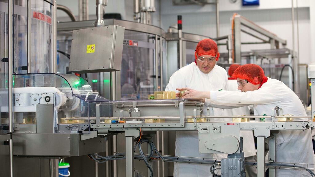 Ken Maguire, general manager of Kerrygold Park, at the official opening of the facility in Mitchelstown Co Cork. Photograph: Clare Keogh