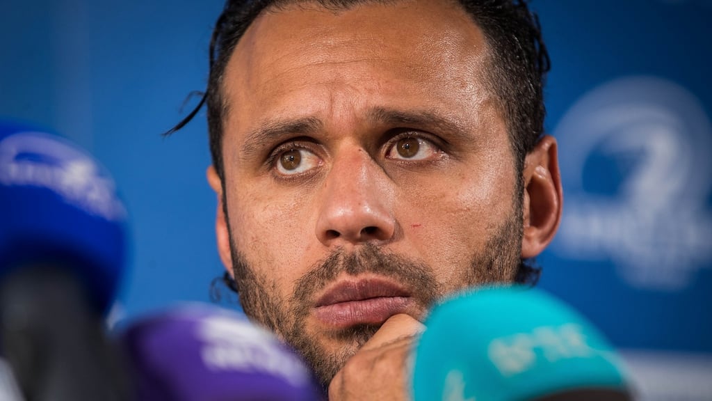 Isa Nacewa at Leinster Rugby press conference, RDS, Dublin. Photograph: ©INPHO/Ryan Byrne