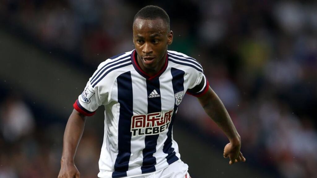 Saido Berahino: player has said on Twitter that he will never play for West Brom. Photograph: David Davies/PA Wire