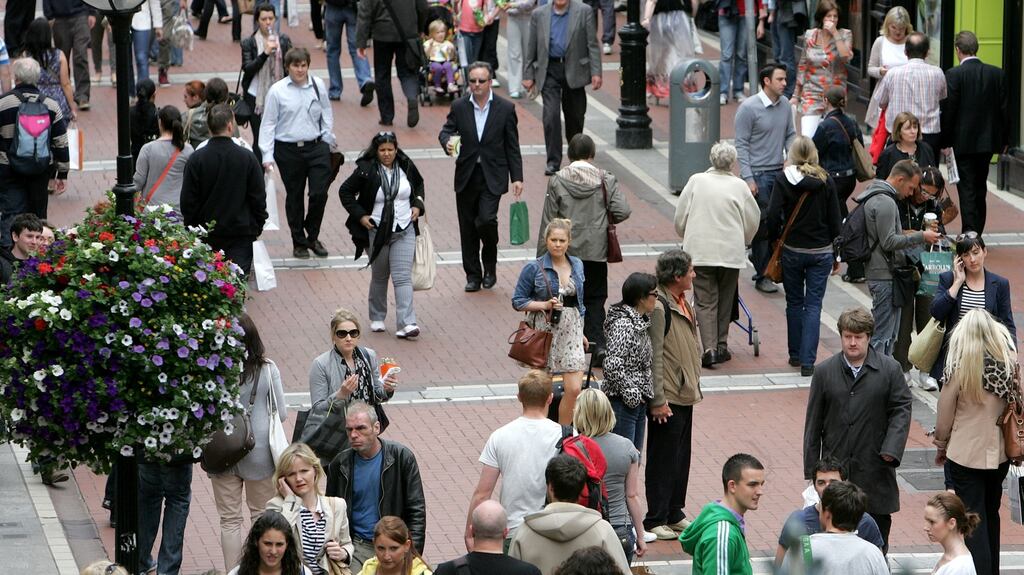 Occupancy levels on Grafton, Henry and Mary streets – Dublin city’s main shopping thoroughfares – are currently 95 to 100 per cent. Photograph: David Sleator