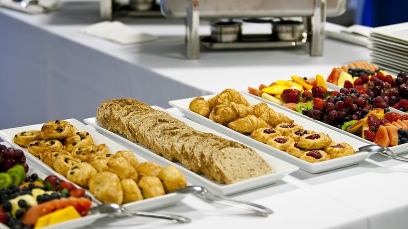 Hoteliers despair at seeing people stuffing their bags with food from the breakfast buffet