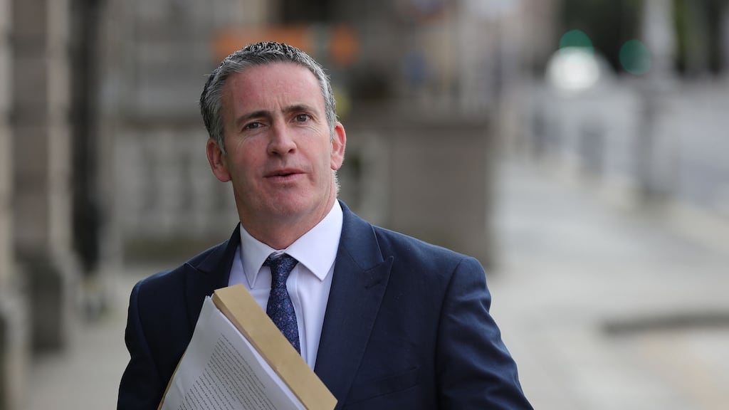 Minister of State Damien English faces criticism for ban on clothes for sale in supermarkets. File photograph Nick Bradshaw/The Irish Times