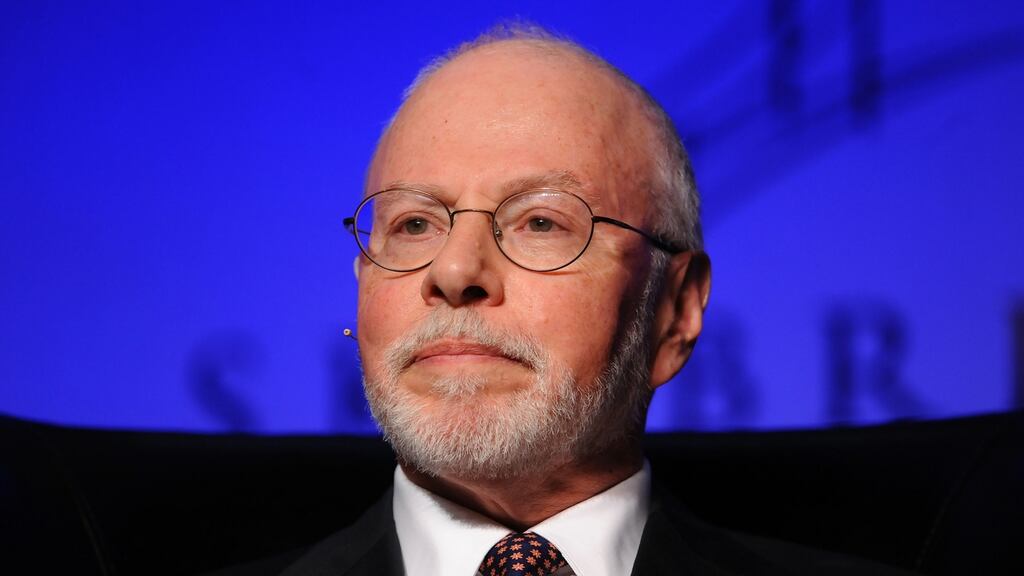Paul Singer, founder and president of Elliott Management: “Hold such instruments at your own risk; danger of serious injury or death to your capital!”. Photographer: Jacob Kepler/Bloomberg