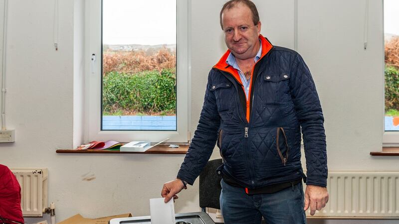 The Independent TD Michael Collins said Shane Ross had “ruined rural Ireland,” adding that the “great people of Dublin took him out of it.” Photograph: Andy Gibson