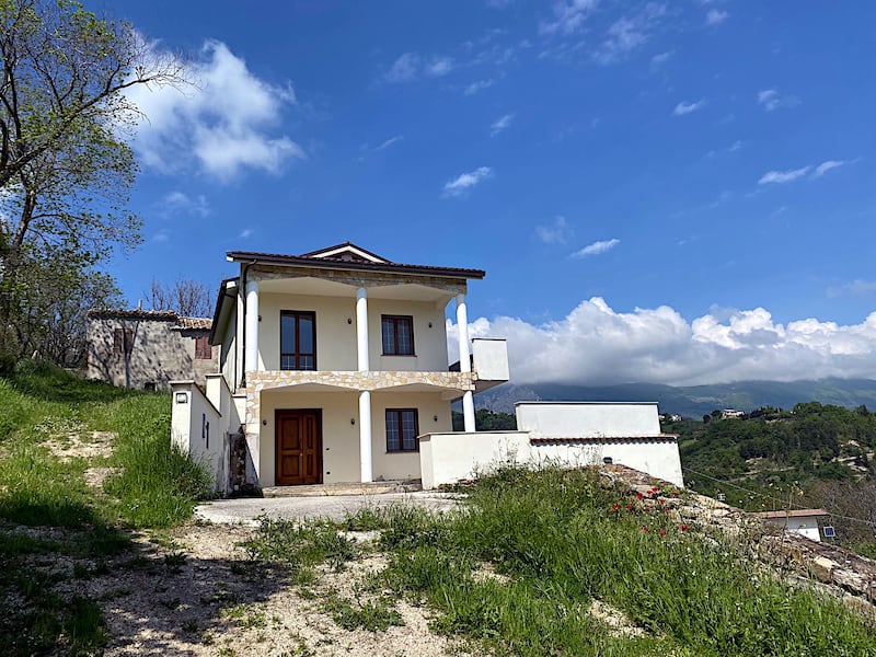 A three-bedroomed Italian villa