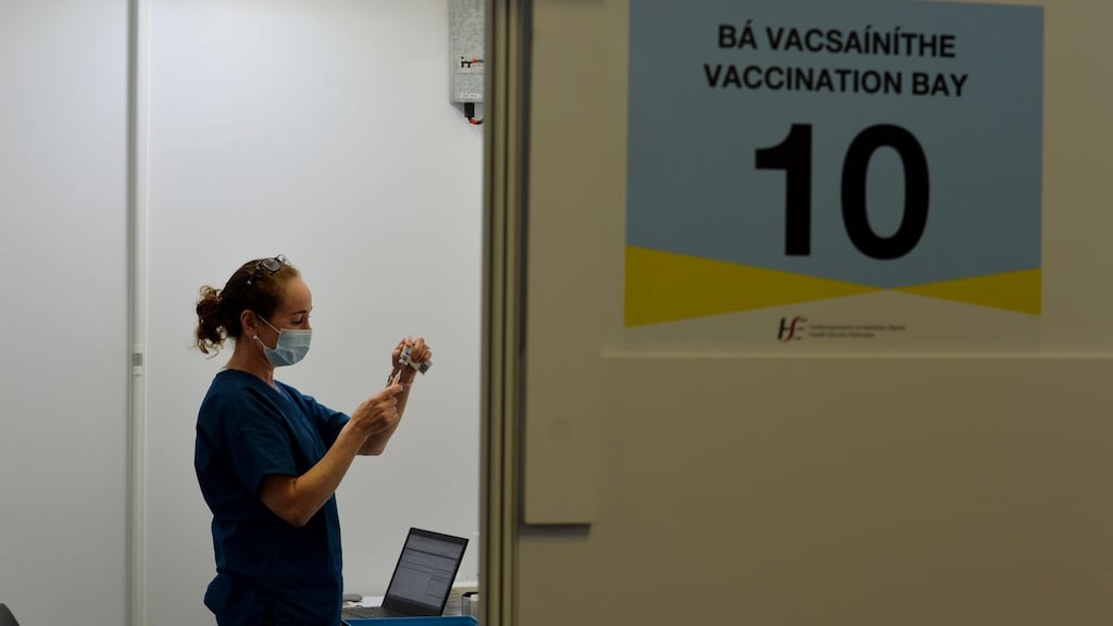 Prof Paul Moynagh says the AstraZeneca and J&J vaccines should be offered to younger people, at least with the first dose and then a second dose of Pfizer or Moderna for ‘the strongest immune response’. File photograph: Alan Betson