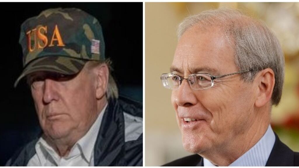 Former US ambassador to Ireland Kevin O’Malley was critical of President Trump’s performance in office.