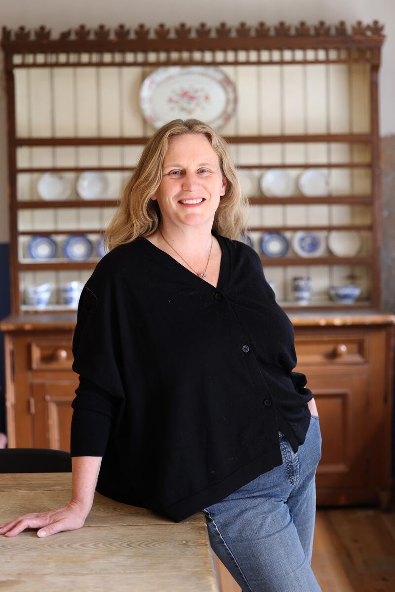 Iseult Dunne at 14 Henrietta Street, Dublin.
Photograph: Dara Mac Dónaill
