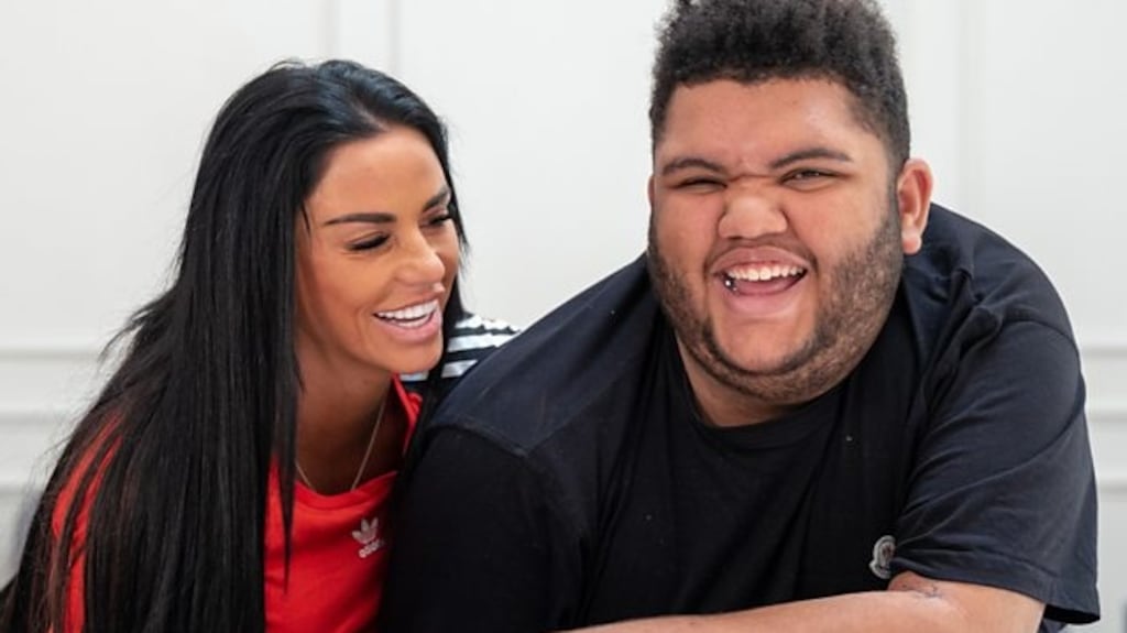 Katie and Harvey Price, profiled in Katie Price: Harvey and Me, Monday on BBC1