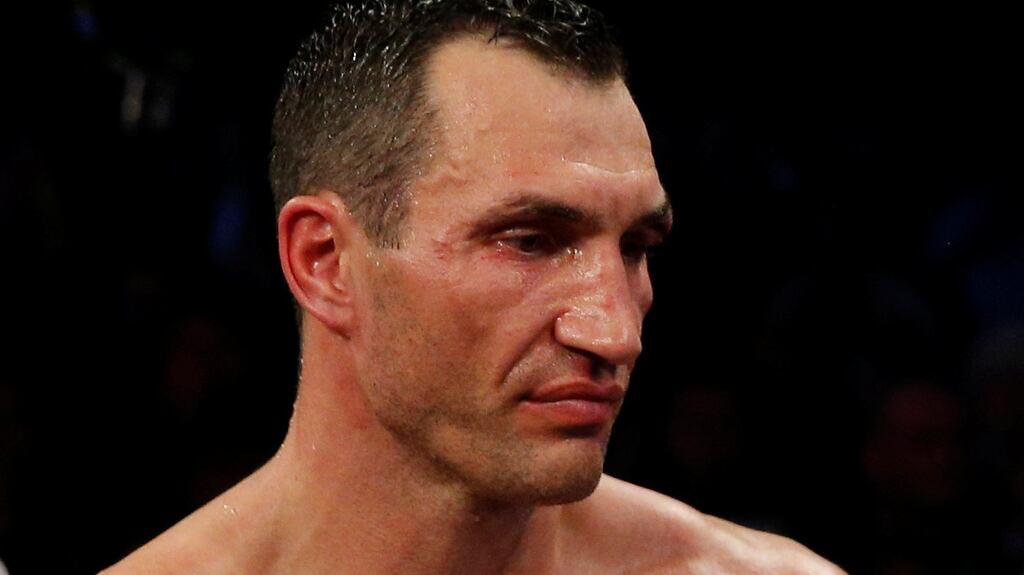 Wladimir Klitschko has announced his immediate retirement from boxing. Photograph: Andrew Couldridge/Reuters