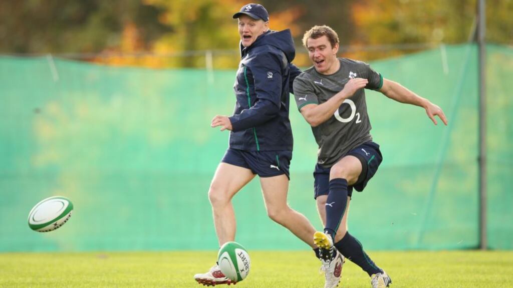 Ireland scrumhalf Eoin Reddan is happy with the plans new coach Joe Schmidt has in place for the forthcoming autumn internationals. Photograph: Billy Stickland/Inpho