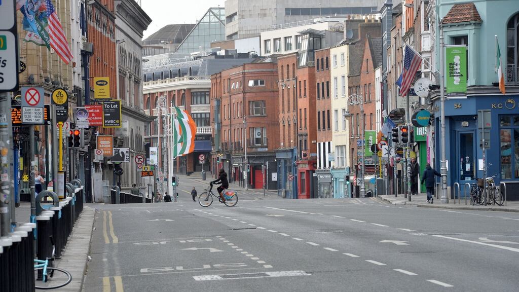 Companies refused coverage for Covid-19 losses under certain business interruption policies appear to have a “strong case”, according to Department of Finance officials. Photograph: Alan Betson