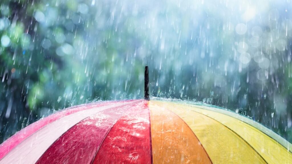 Heavy showers are forecast for this Friday. Image: iStock
