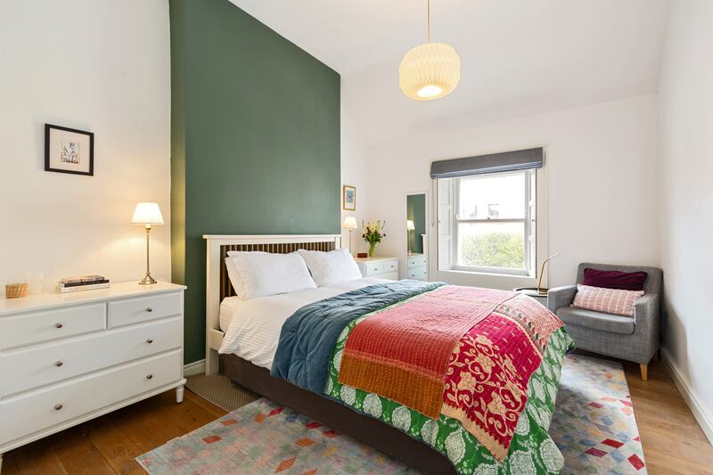 The property has four bedrooms