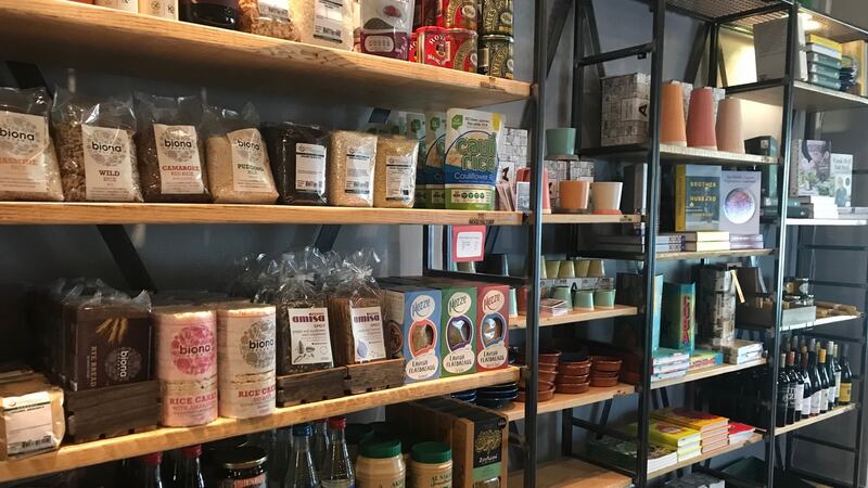 Sourcing is ongoing for the shop which will sell world foods, Irish artisan produce, fresh fruit and veg, crafts and cookbooks