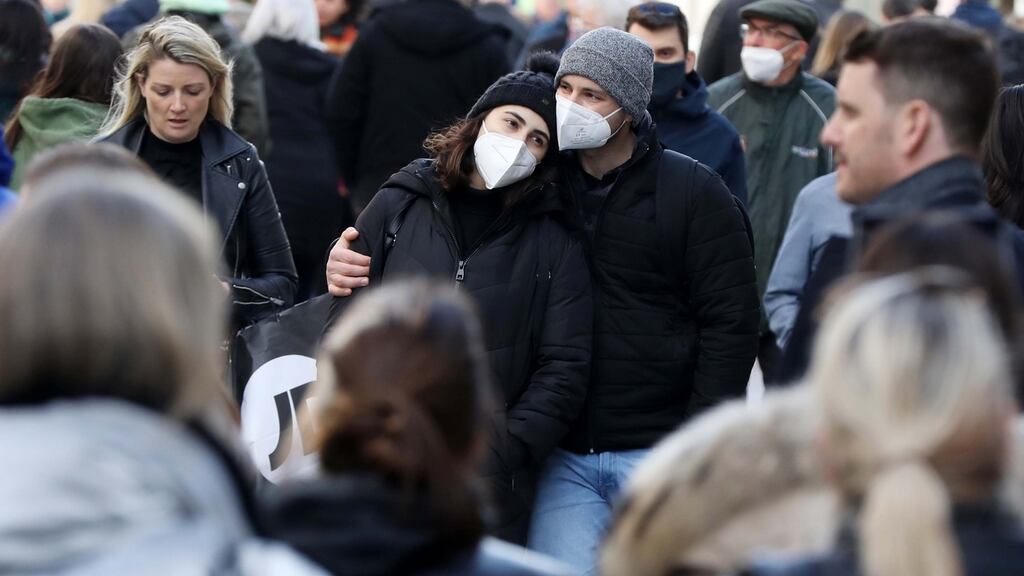 The new case numbers cover Saturday, Sunday and Monday and are a mixture of PCR and positive antigen tests.  Photograph: Leah Farrell/RollingNews.ie