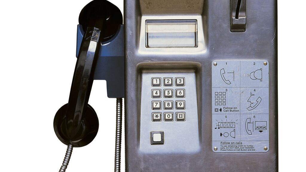 Austin Byrne kicked a pay phone off the wall of an office building in Dublin after gaining access through a door which had been left ajar. File photograph: Getty Images