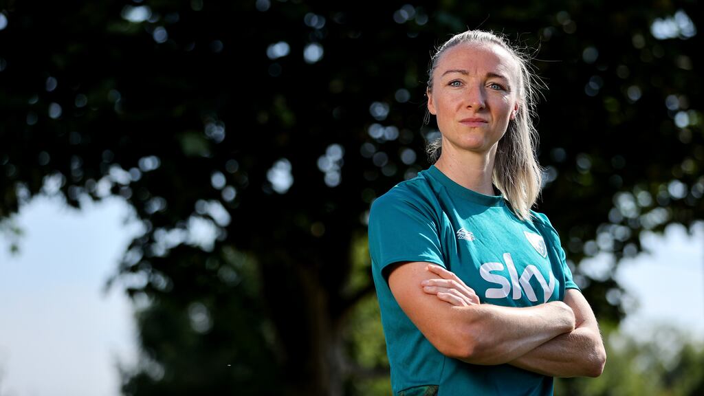 Louise Quinn: 'Everything was right for me to be staying in Birmingham. There is a load of Irish there as well'. Photograph: Ben Brady/Inpho