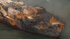 North Sea collision: Container ship’s captain arrested on suspicion of gross negligence manslaughter