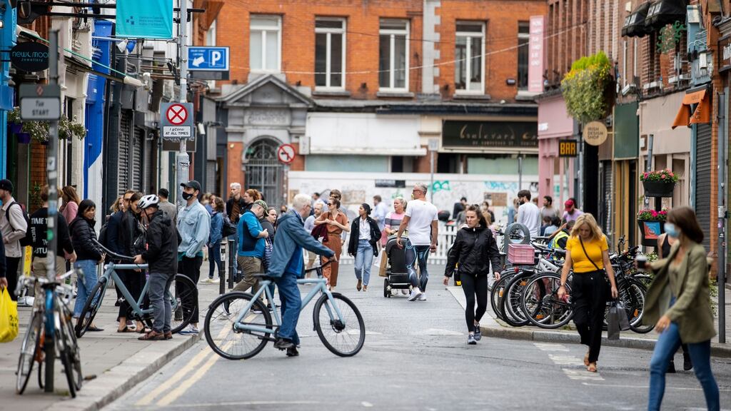 With consumer activity severely restricted in April and May, VAT receipts were 22.7% or €2.2bn down on the same period last year. Photograph: Tom Honan