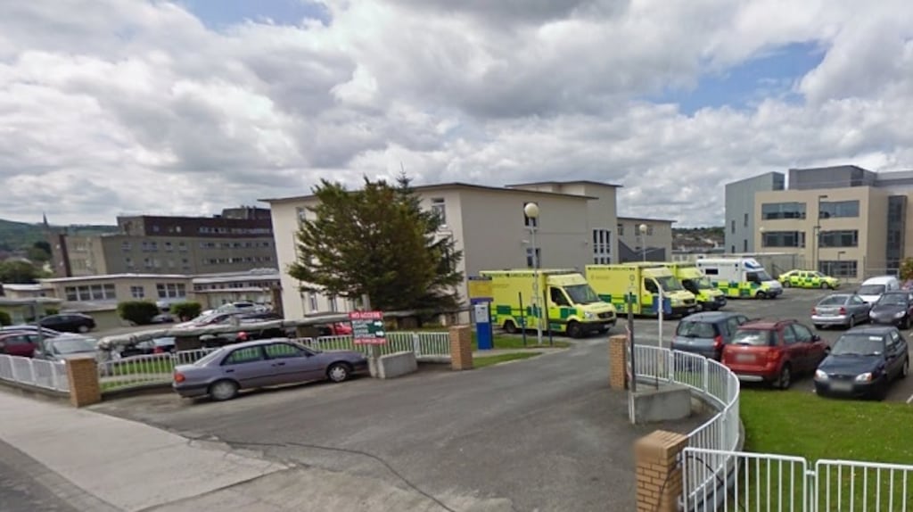 A woman who expressed suicidal thoughts, and was twice admitted to a psychiatric unit at Lettekenny General Hospital (pictured), died by drowning hours after she was allowed leave the hospital, an inquest has heard. Photograph: Google Streetview.