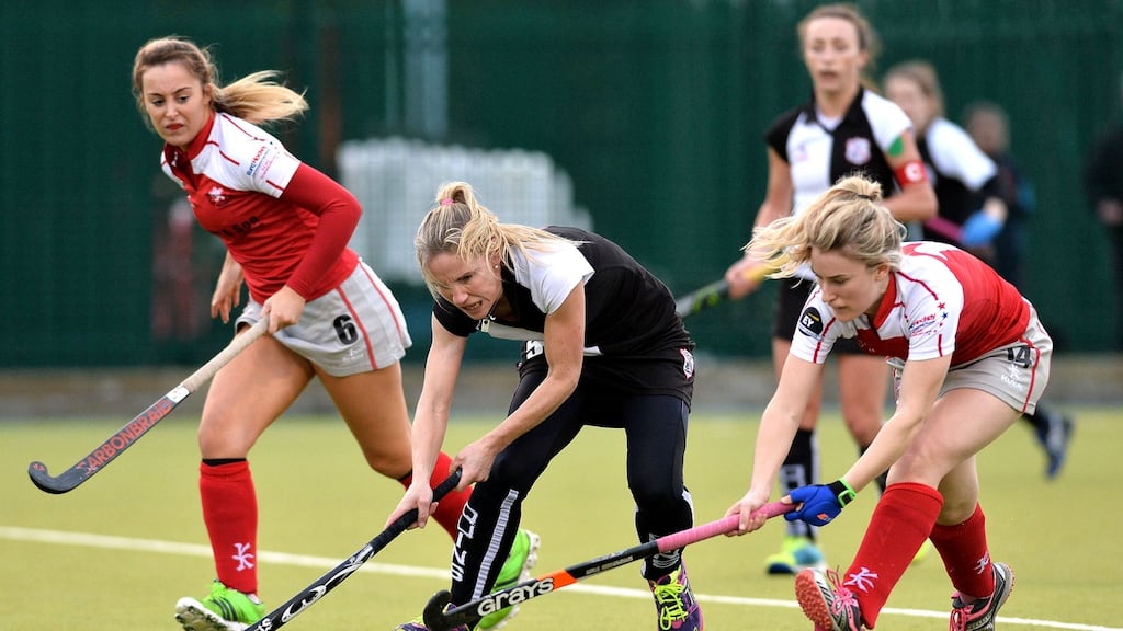Cork Harlequins’ Rachael Kohler has a chance to earn her second ISC winners’ medal on Sunday. Photograph: Rowland White/Presseye/Inpho