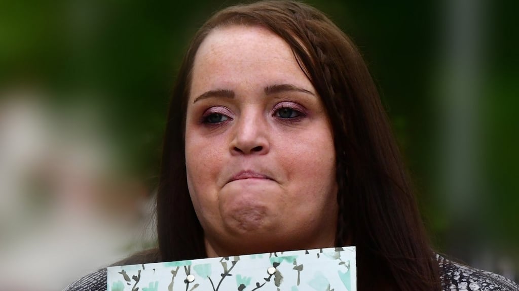Christine Connor (35), was convicted at Belfast Crown Court last month of attempted murder and causing an explosion likely to endanger life. Photograph: Alan Lewis/Photopress