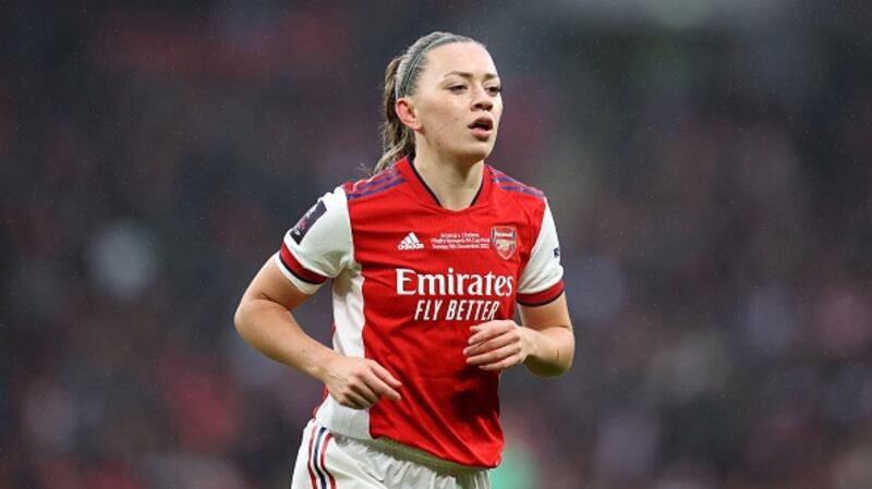 Katie McCabe has excelled for Arsenal since leaving Shelbourne. Photograph: Alex Pantling/Getty Images